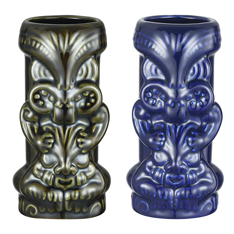 Tiki Mug Tiki Tumblers Ceramic Hawaiian Party Mugs Glasses