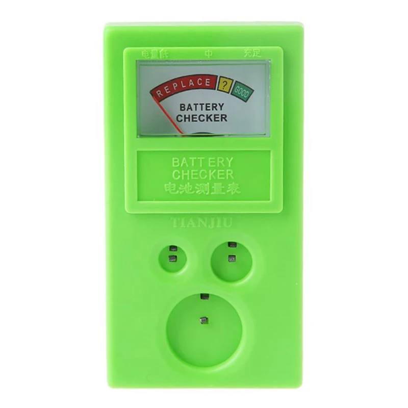 Portable Button Cell Coin Battery Power Tester 1.55V 3V Button Battery Tester LR44 CR2032 CR2025 Watch Battery Checker