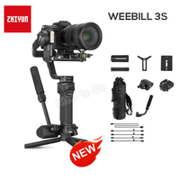 ZHIYUN Weebill 3S 3-Axis Camera Stabilizer Gimbal Handheld Bluetooth Control with Fill Light for DSLR Mirrorless Cameras