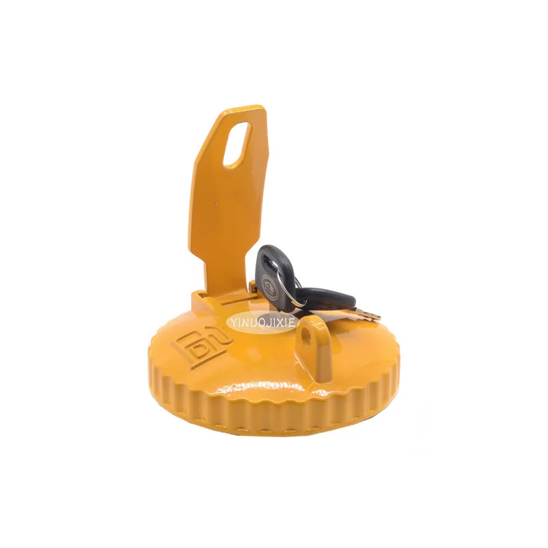 

For HD Ordinary Anti-theft Diesel Tank Cover Excavator Accessories, Safety Locking Type With Key Tank Cover 36334