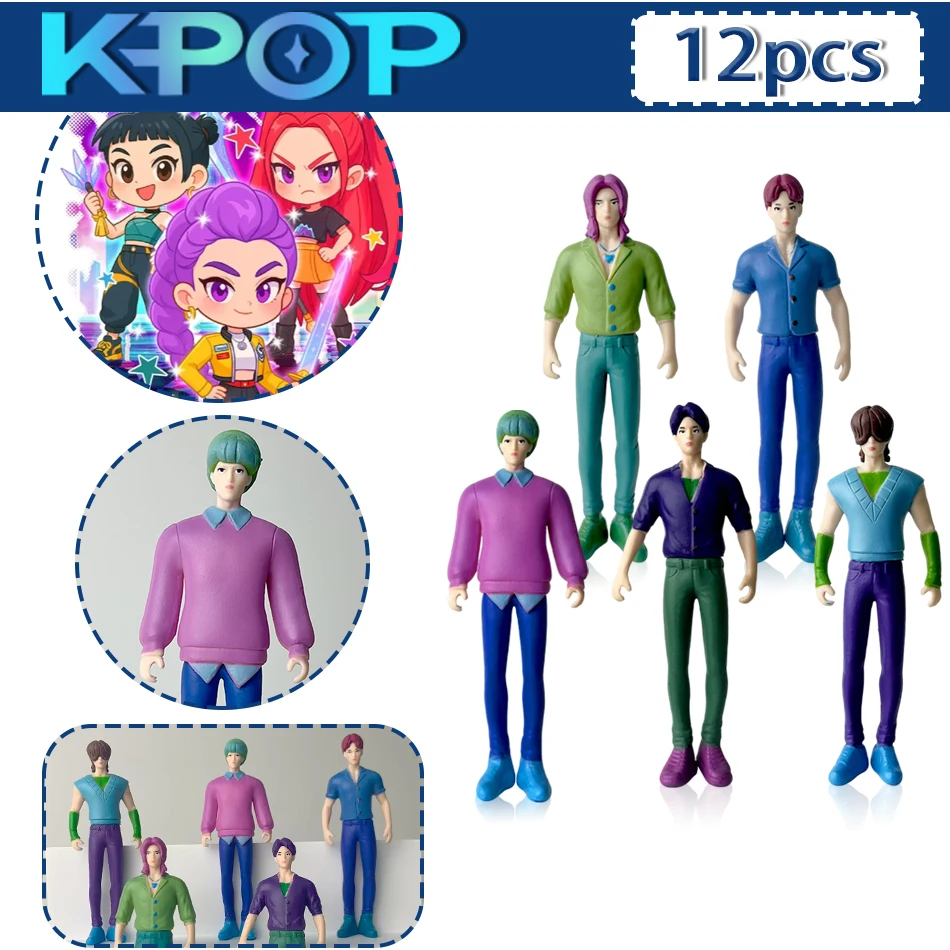 شخصية أنيمي Kpop شيطان الصيادين، موديل دي جوجيتي، بيريفيريكوس دي جوجوس أنيمادوس، ديكوريا دي إسكريتوريو، كول