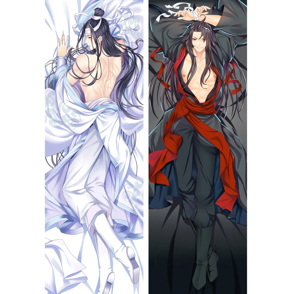 

Anime Decorating Pillow Case Mo Dao Zu Shi Dakimakura 2-Side Printed Pillowcase Hugging Body Cushion Cover Otaku Waifu