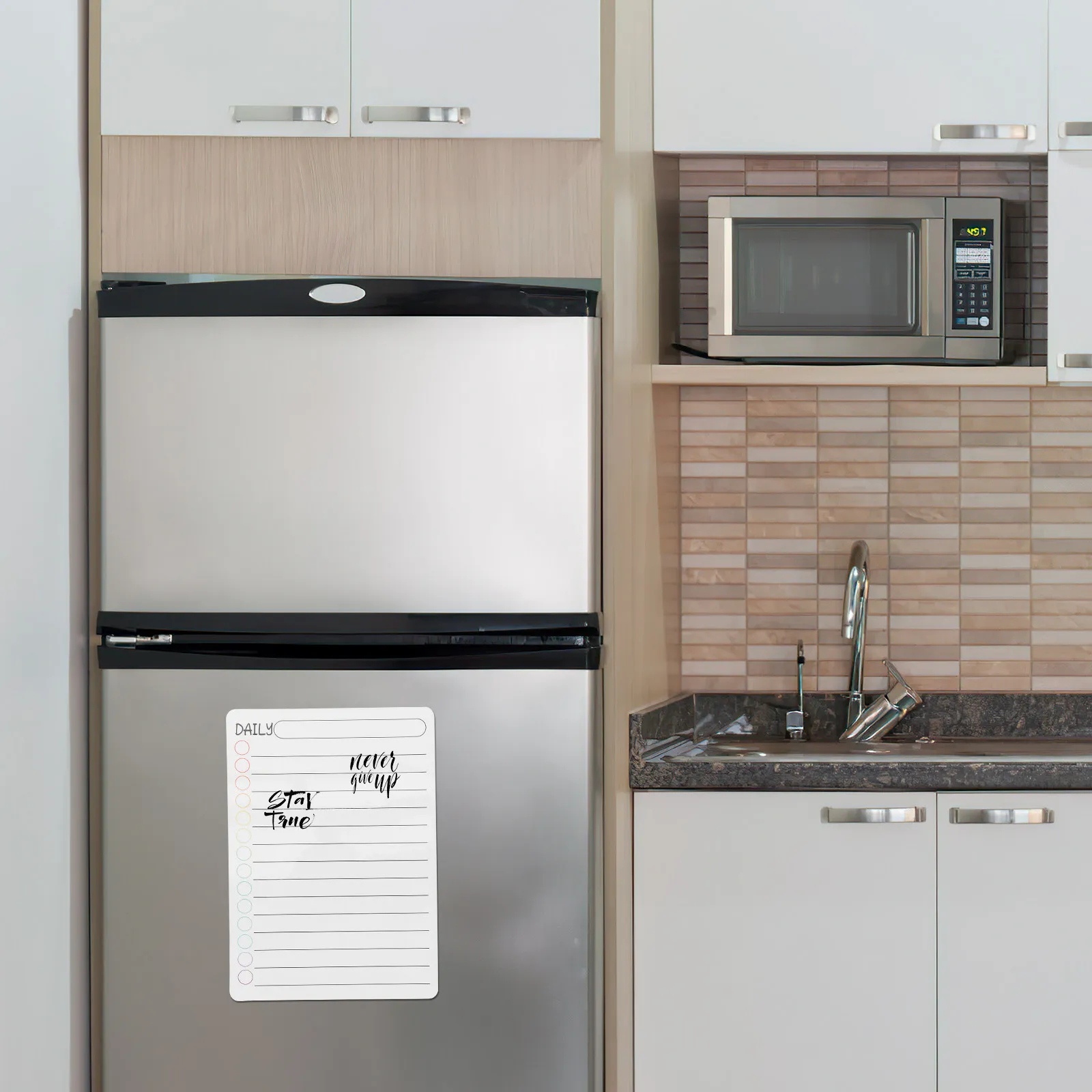 

Набор из 4 магнитных досок для планирования и записи, многоразовые белые доски для расписания и учета задач