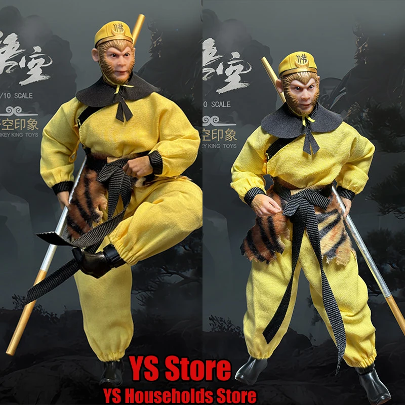 

Коллекционная шарнирная фигурка Monkey King 1/10, 6 дюймов, полный комплект, для фанатов сериала «Путешествие на Запад», модель солдата, игрушка