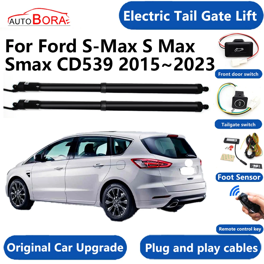 Car Electric Tail Gate Lift System Power Liftgate Kit Auto Automatic Tailgate Opener for Ford S-Max S Max Smax CD539 2015~2023