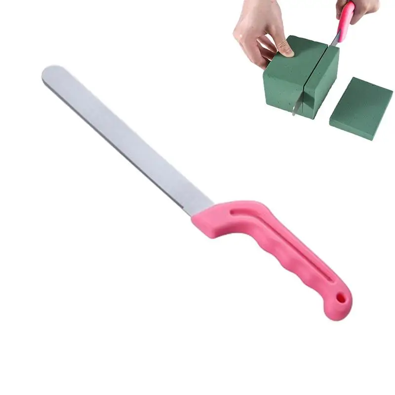 Floral Foam Knives Florist Cutting Knives For Flower Foam Foam Cutter Tool Foam Block Bricks Utility Knives Stainless Steel Cake