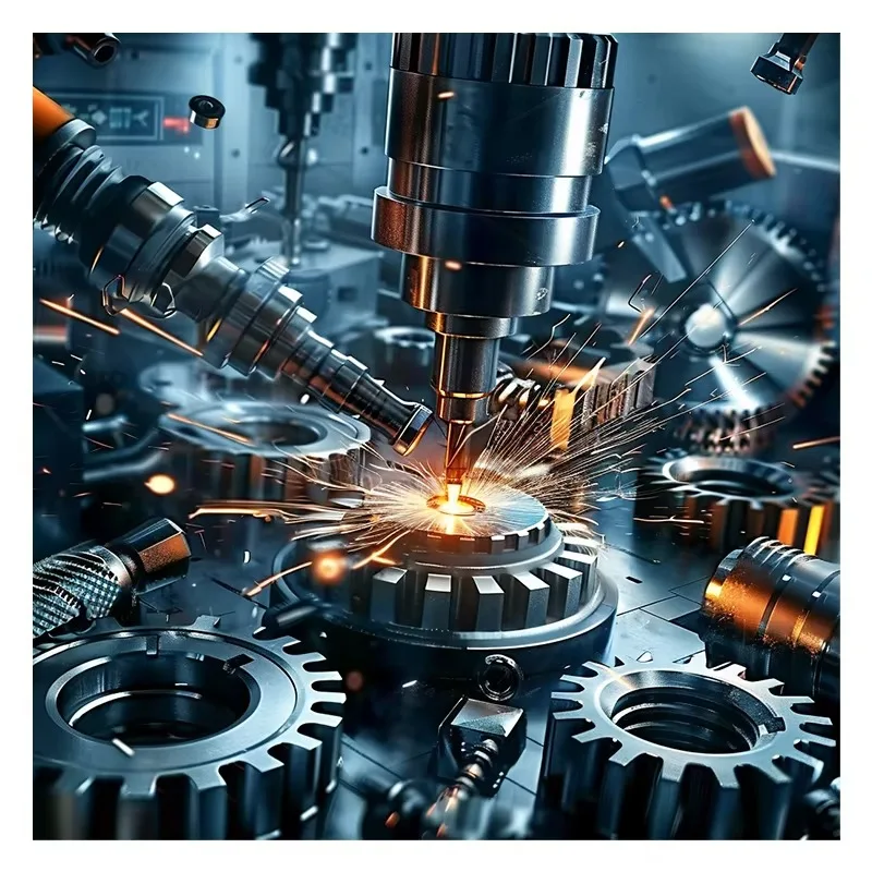 High Precision CNC Machining Services Customizable Metal Parts with 0.05MM Tolerance Turning Service Industrial Equipment