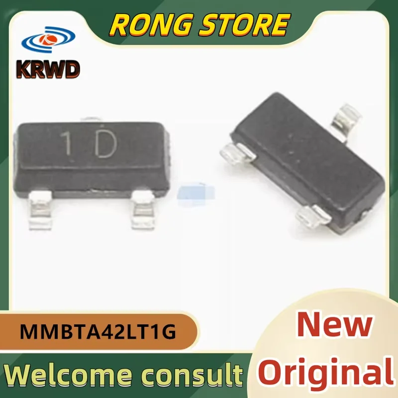 50 قطعة 1D 1O I0 جديدة ومبتكرة رقاقة IC SOT-23 MMBTA42LT1G MMBTA42LT1 MMBTA42LT MMBTA42L MMBTA42