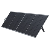 DaranEner SP300 300W Foldable Solar Panel, 36.3V ,95% Transmittance, Adjustable Stand Easy to Carry, IP54 Waterproof