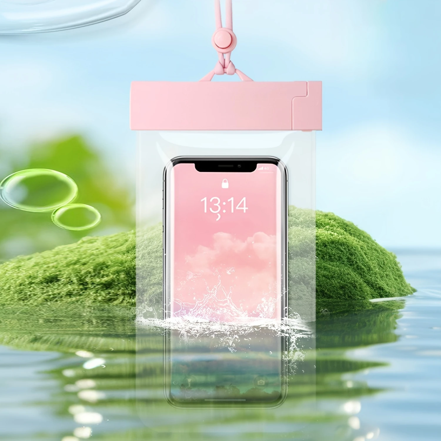 

Mobile Phone Waterproof Bag, Waterproof Mobile Phone Cover With Touch Screen , Swimming Supplies