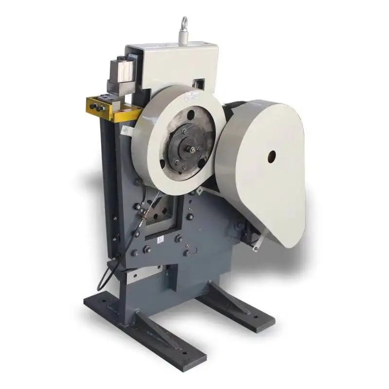 Hydraulic Metal Press Sheet Iron Angle Channel Combined Multifunctional Ironworker - Punching And Shearing Machine