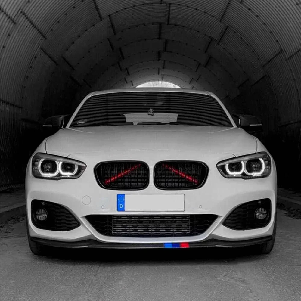 ABS Front Kidney Grille Cover Trim For BMW F30 F10 F11 F20 F22 F31 F32 F34 F01 F48 G20 M Sport Style Decoration Grille Body Kit