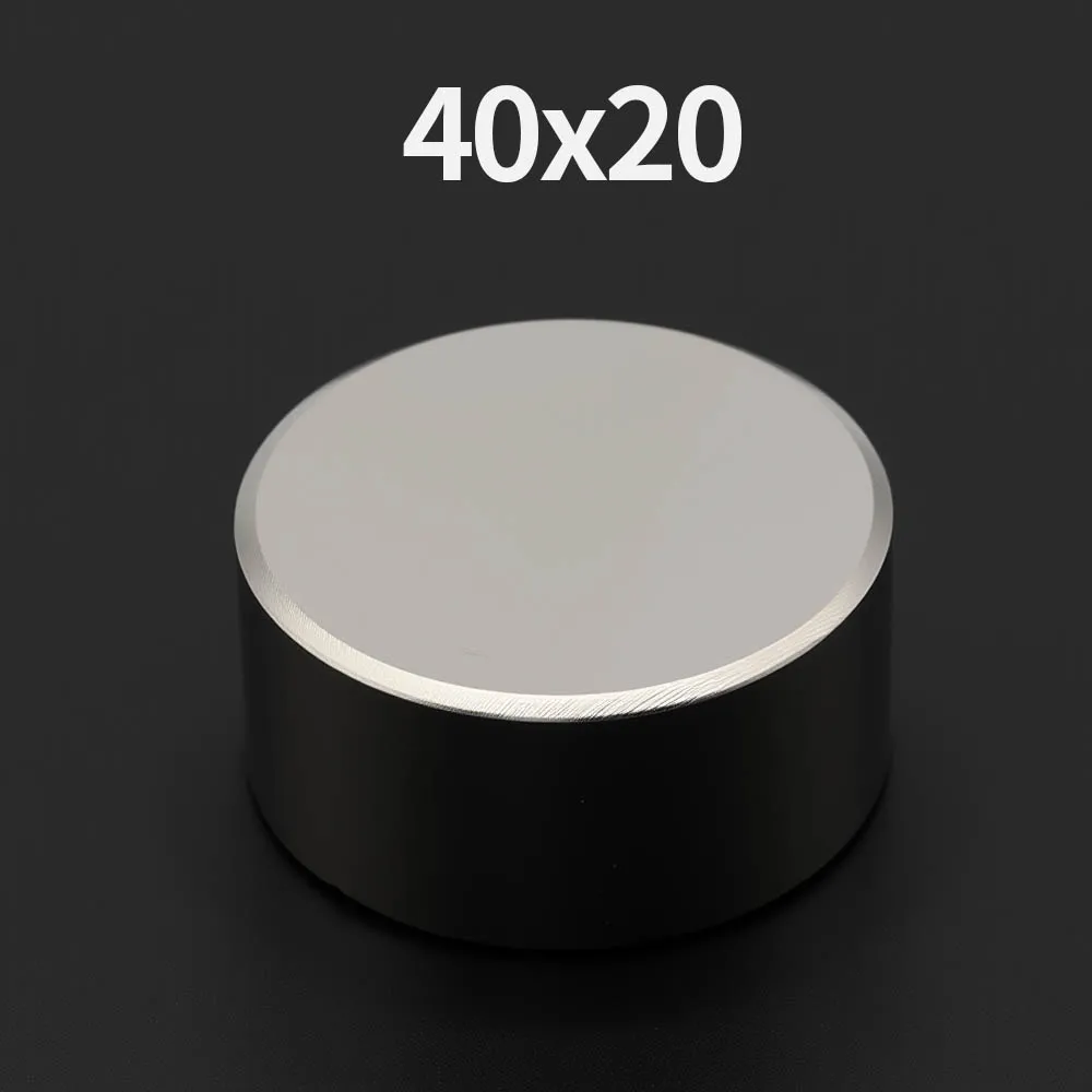 40x20mm Powerful with holes Neodymium Magnet N35 NdfeB Permanent Magnetic imanes Round Super Strong Fridge Magnets DIY