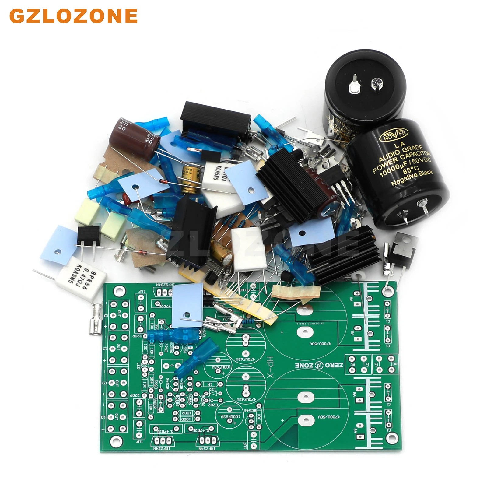 ZEROZONE HPX Filter источник питания выпрямителя DIY Kit/готовая плата на Sigma22 DC +/-5V -- 32V