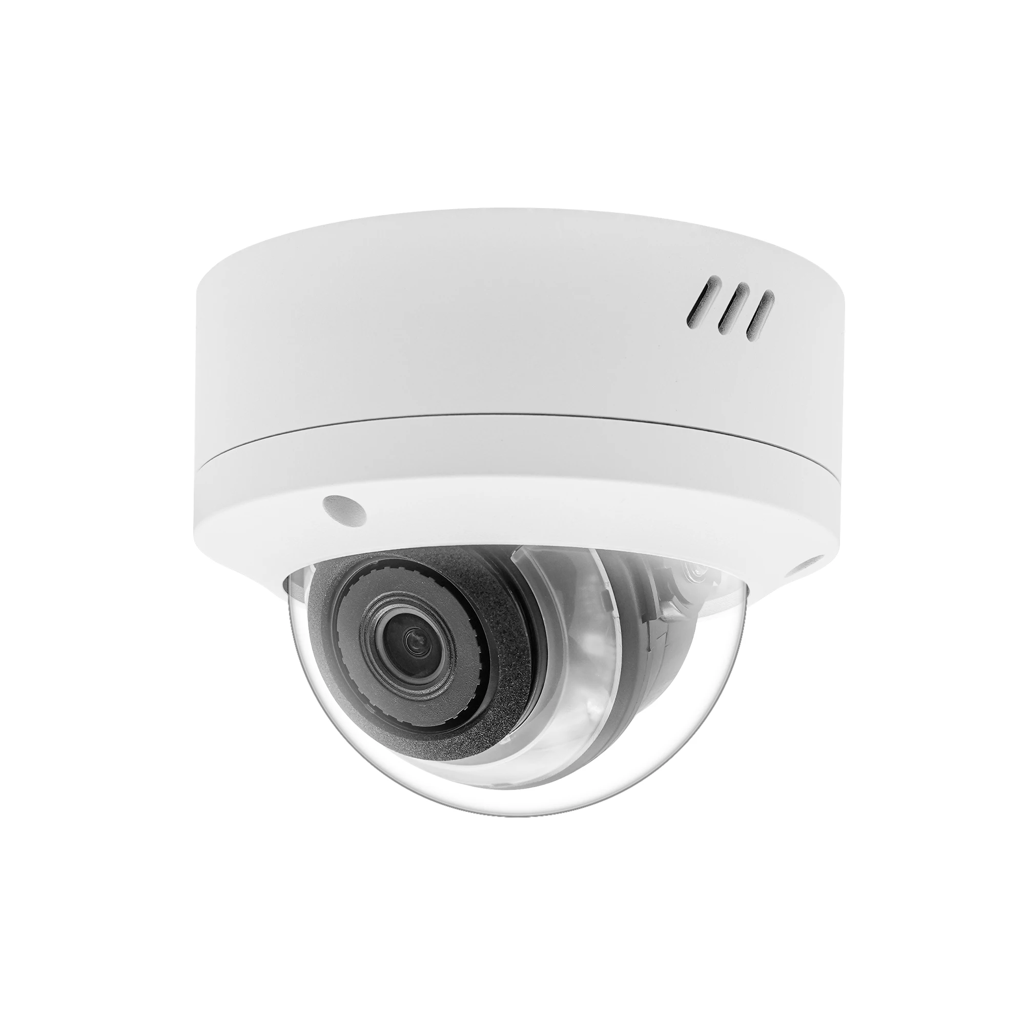 

2026 6MP 2.8mm Human&Vehicle Smart Detections Dual Light Two-way Audio Vandal Dome IP POE Camera