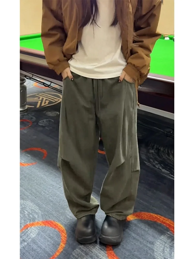 

Мужские повседневные свободные брюки прямого кроя в стиле милитари с 3D-пошивом, тактическая рабочая одежда, брюки для солдат-парашютистов