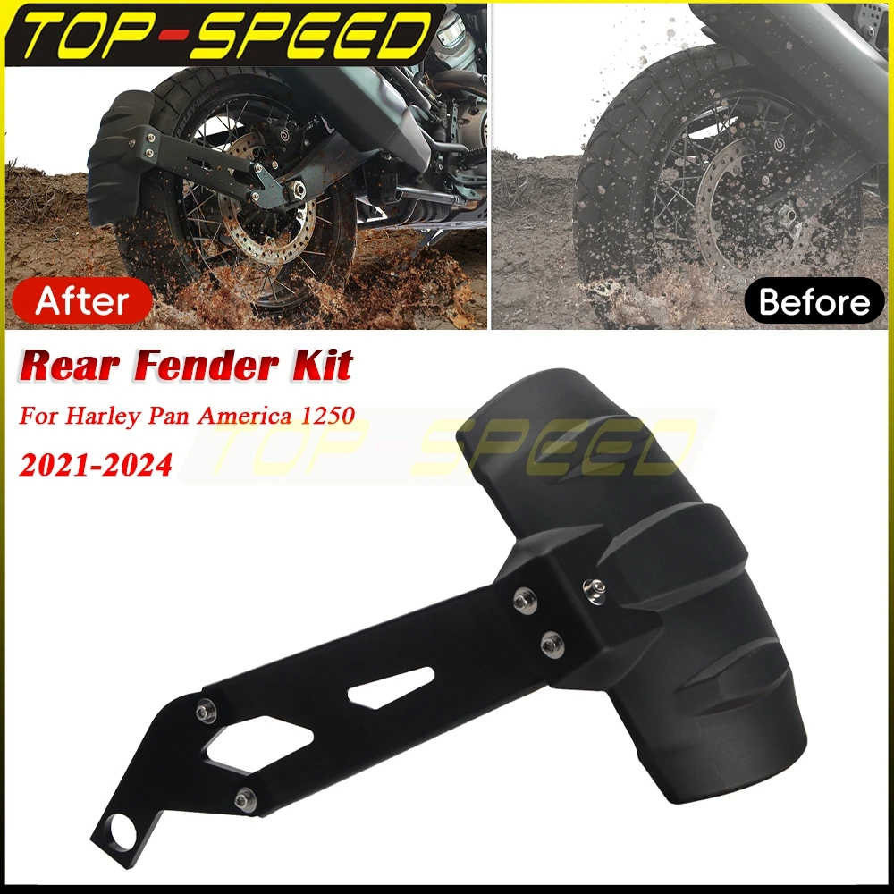 

Для Harley Pan America 1250CVO RA1250 Special RA1250S 2021-Up мотоциклетное крыло, расширение крыла заднего колеса, брызговик, крышка