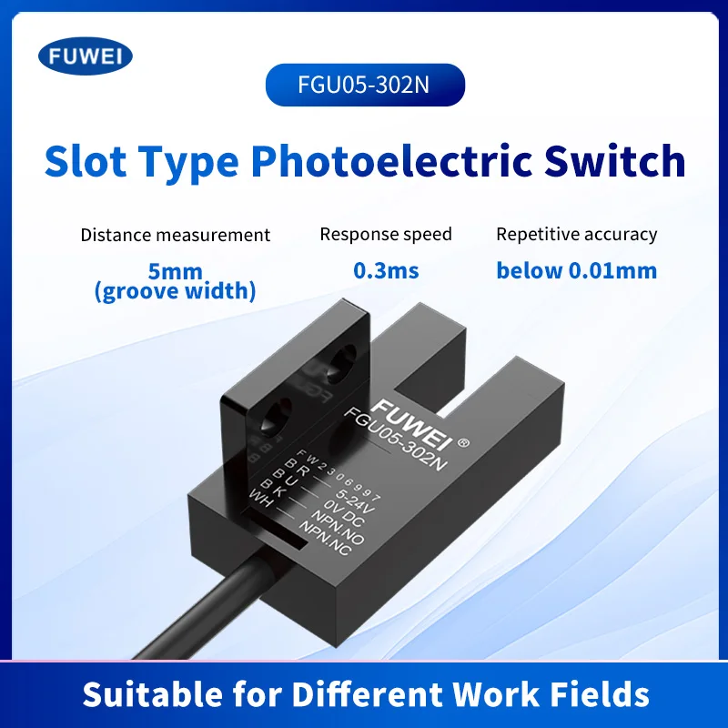 

FUWEI FGU05-302N U-slot photoelectric inductive limit photoelectric sensor