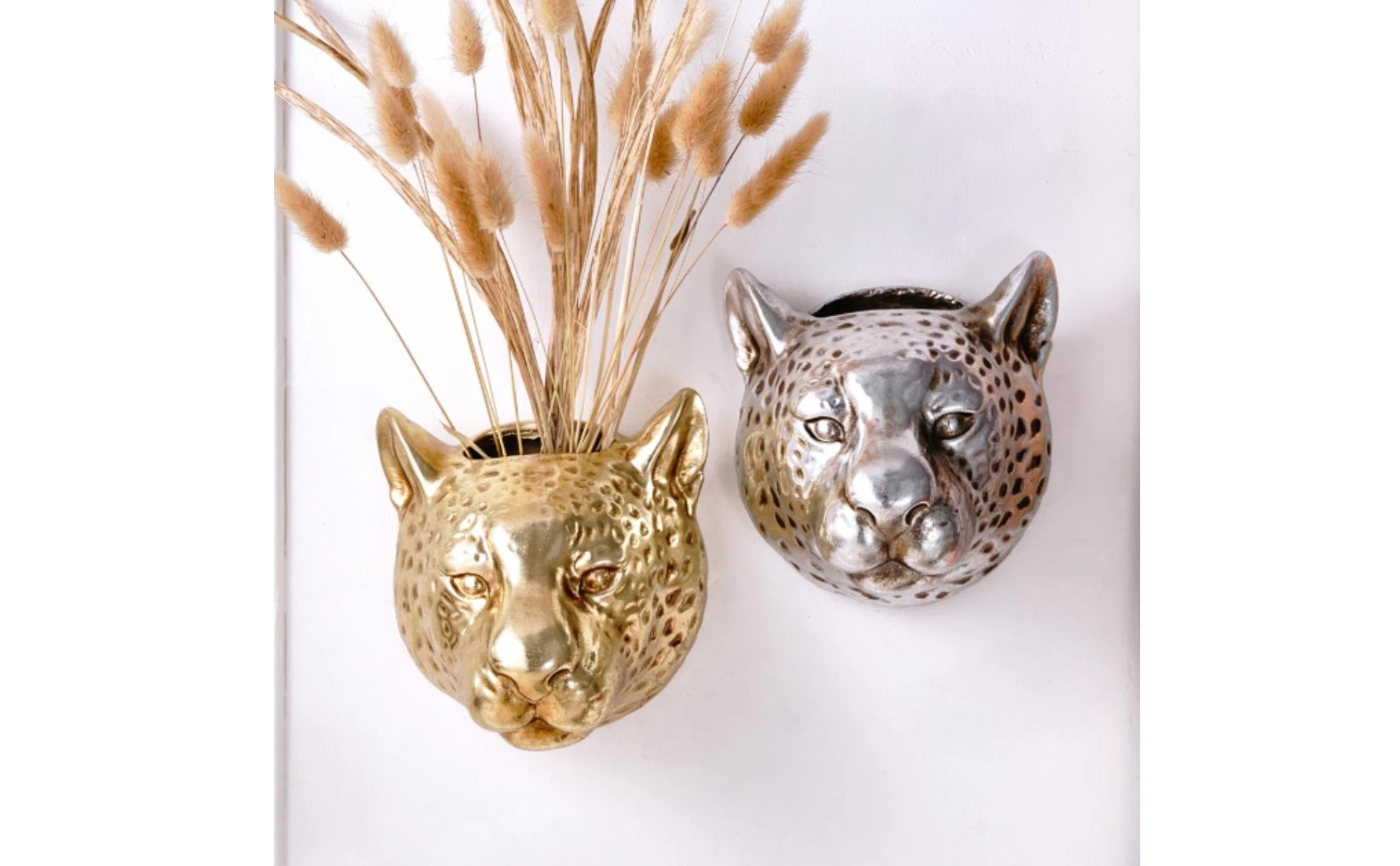 Leopard Head Planter Spotted Animal Head Planter Animal Face Flower Pot Open Top Home Decor Sturdy Leopard Head Planter Spotted Animal Head Planter Animal Face Flower Pot Open Top Home Decor Sturdy