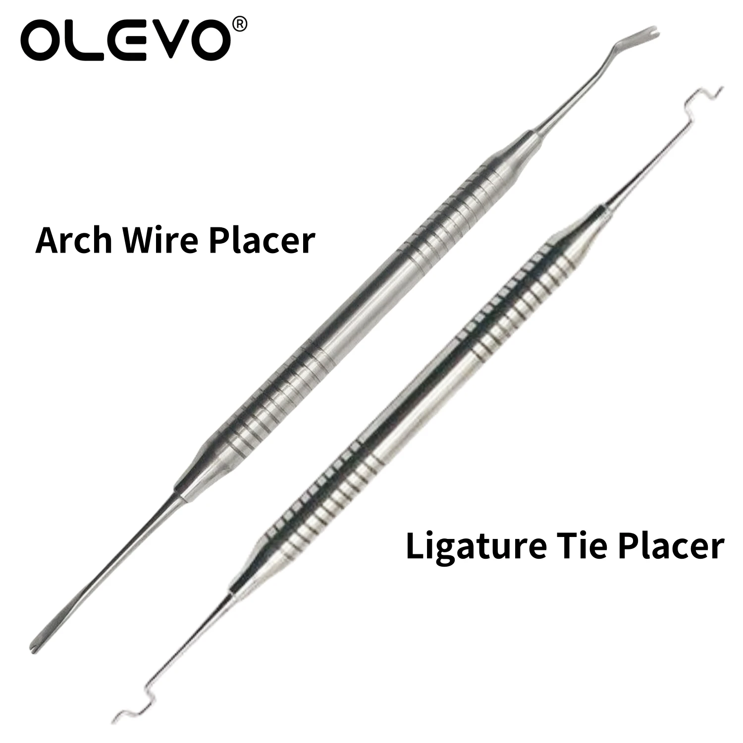 

Dental Orthodontic Ligature Tie Placer Tool Twirl-on Module Arch Wire Placement Ligation Ring Holder Dentistry Instrument Pusher