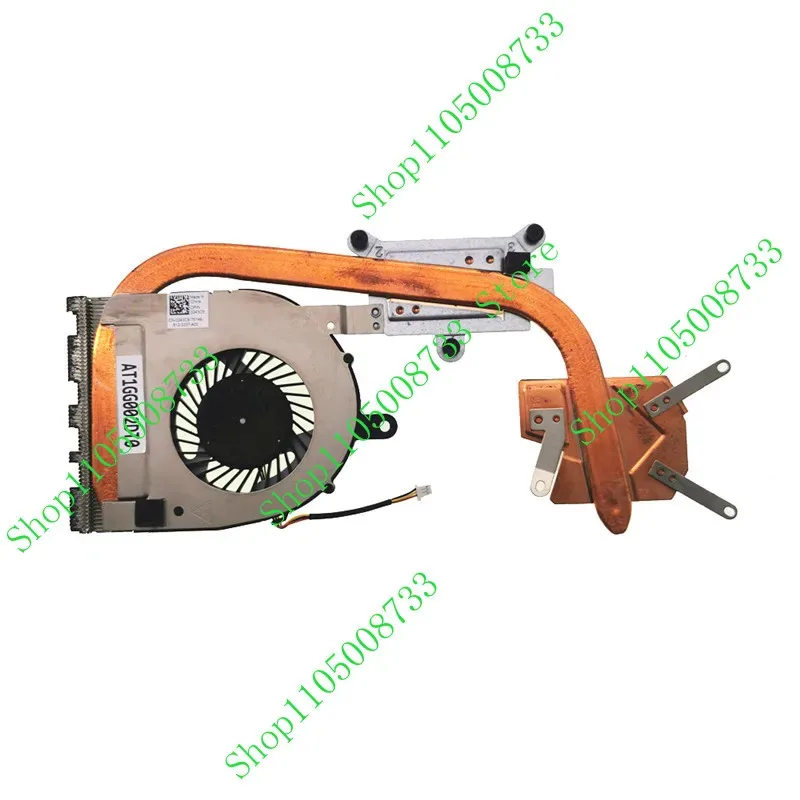 PJSE  For Dell Inspiron 15 5559 5579 Heatsink Fan Cooler AT1GG002DT0 243C6 0243C6 Cn-0243C6