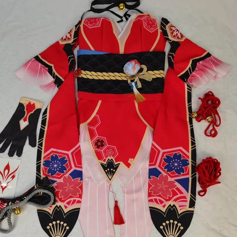 

Блестящий костюм для косплея Honkai Star Rail, полный комплект с маской, наряд для ролевых игр на Хэллоуин и карнавал; 3 В, 6, ч; 8 дюймов