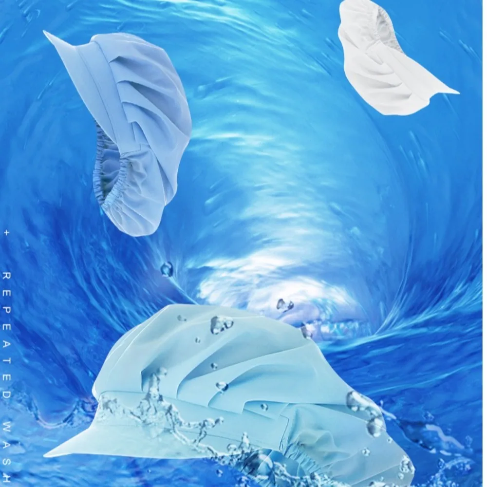 Chic Cloth Work Hat Smoke-proof Dust Work Wear Hotel Cook Cap Breathable Chef Hat Food Service