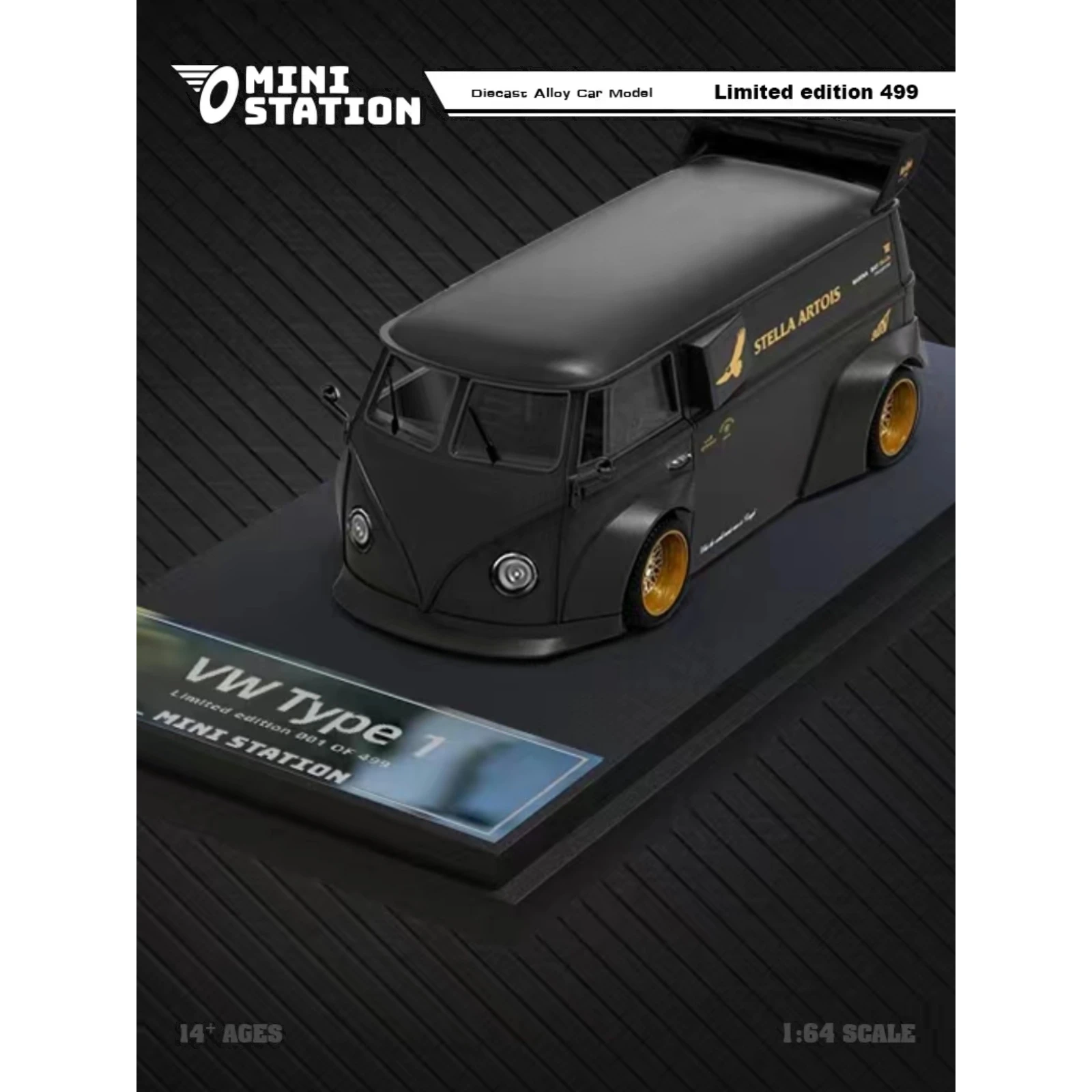 In Stock Mini Station 1:64 RWB964 Beetle Tagar  T1 Bus Stella Ar