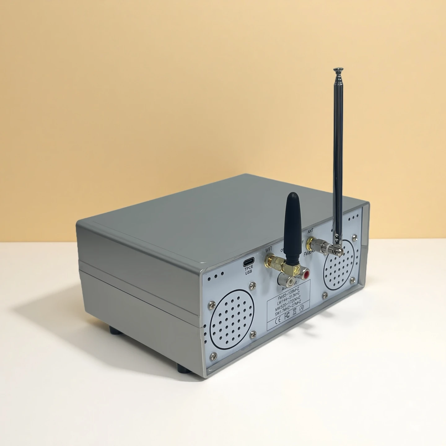 SI4732 Full-Band Stereo Radio, ATS25 Desktop FM/AM Radio & SSB Radio Wave Receiver, Supporting Bluetooth Transmission