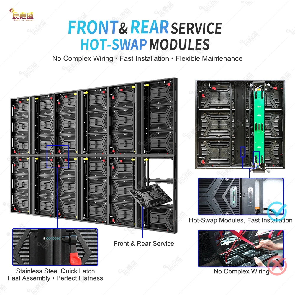 Waterproof Video Wall  Ad Pantalla Signs Panel Electronic Billboard Digital Signage TV Advertising 3d LED Screen Outdoor Display view 5
