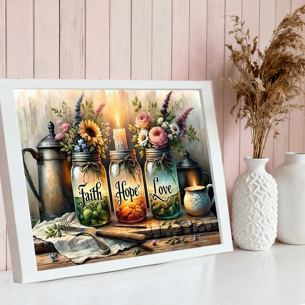HUACAN 5D DIY Pintura Diamante - Resin Art Bottle avaliação e preço