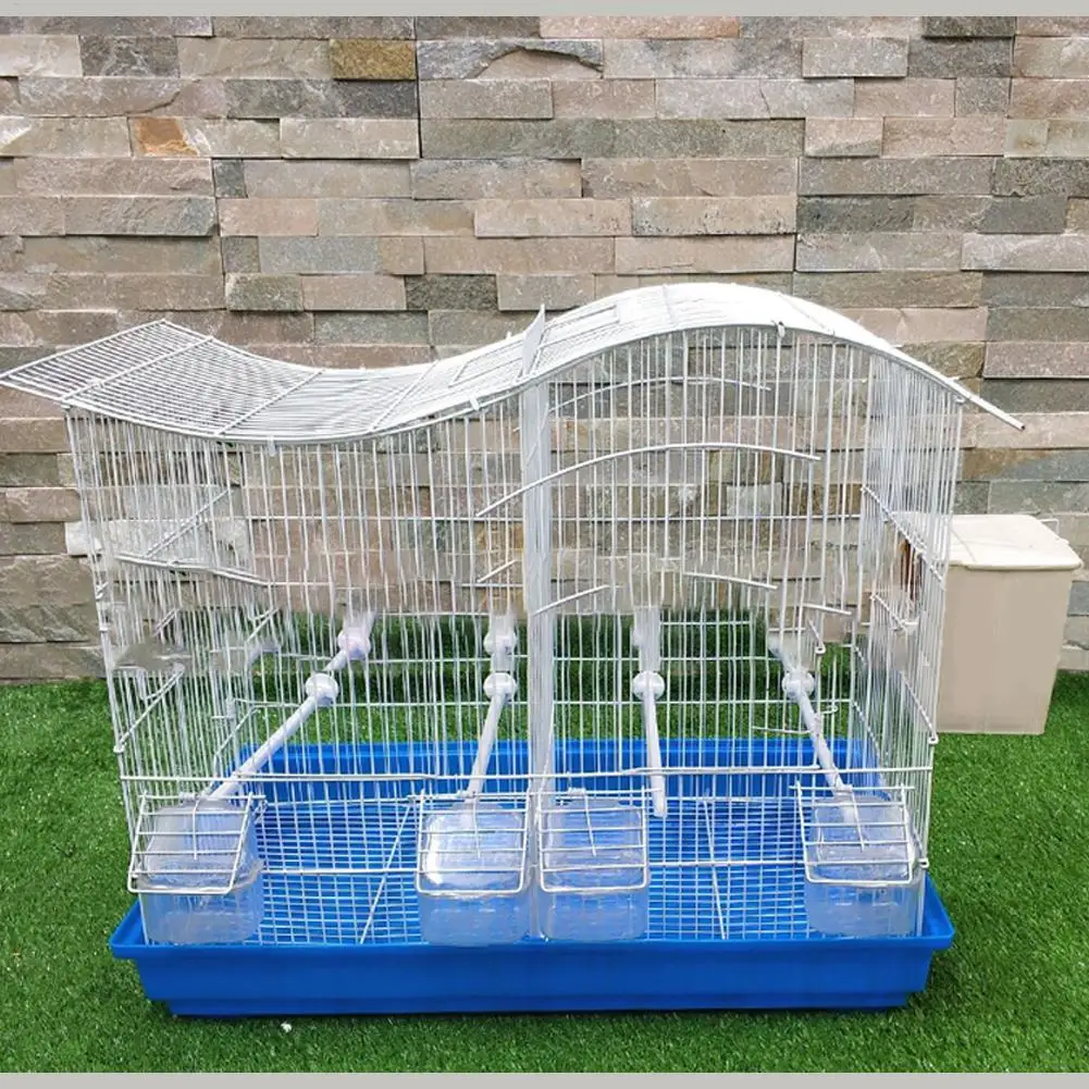 Vogelnistkasten Vogelzubehör Reproduktionsbox Käfigbox mit Sitzstange für die Vogelpaarung im Garten für Graupapageien – Detail 7