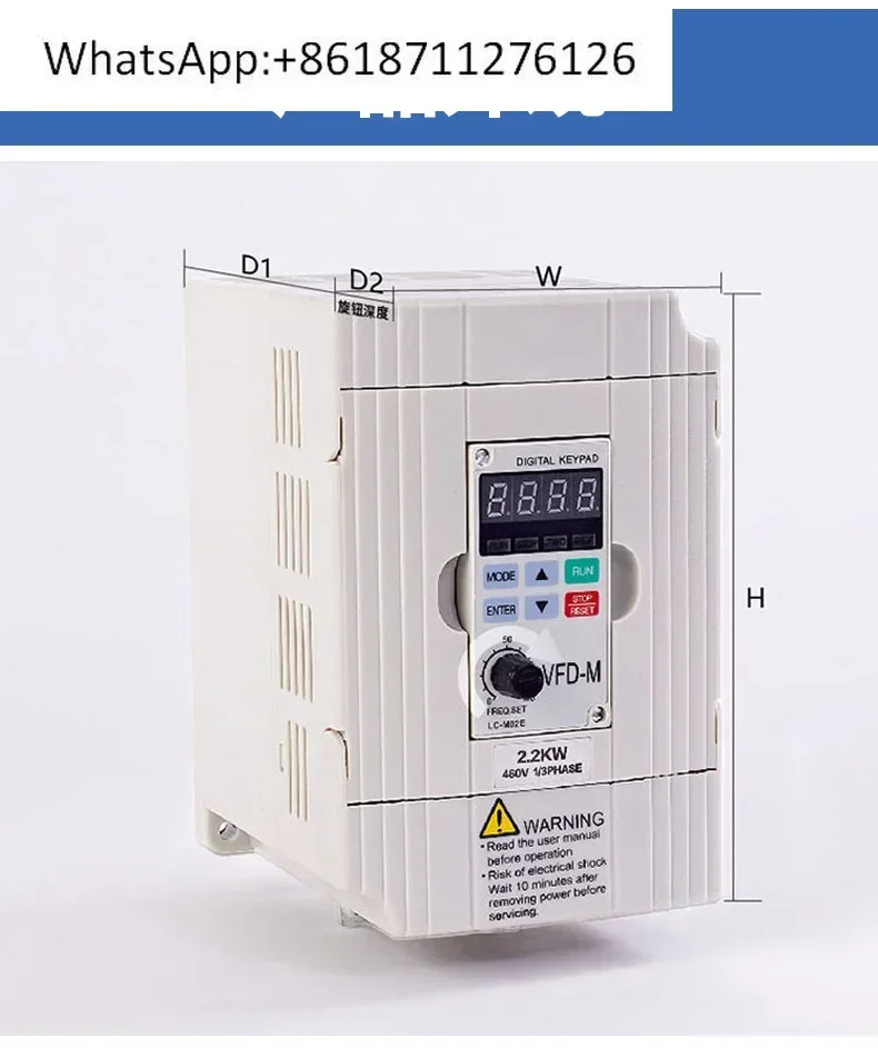 Inverter VFD-M Thre…