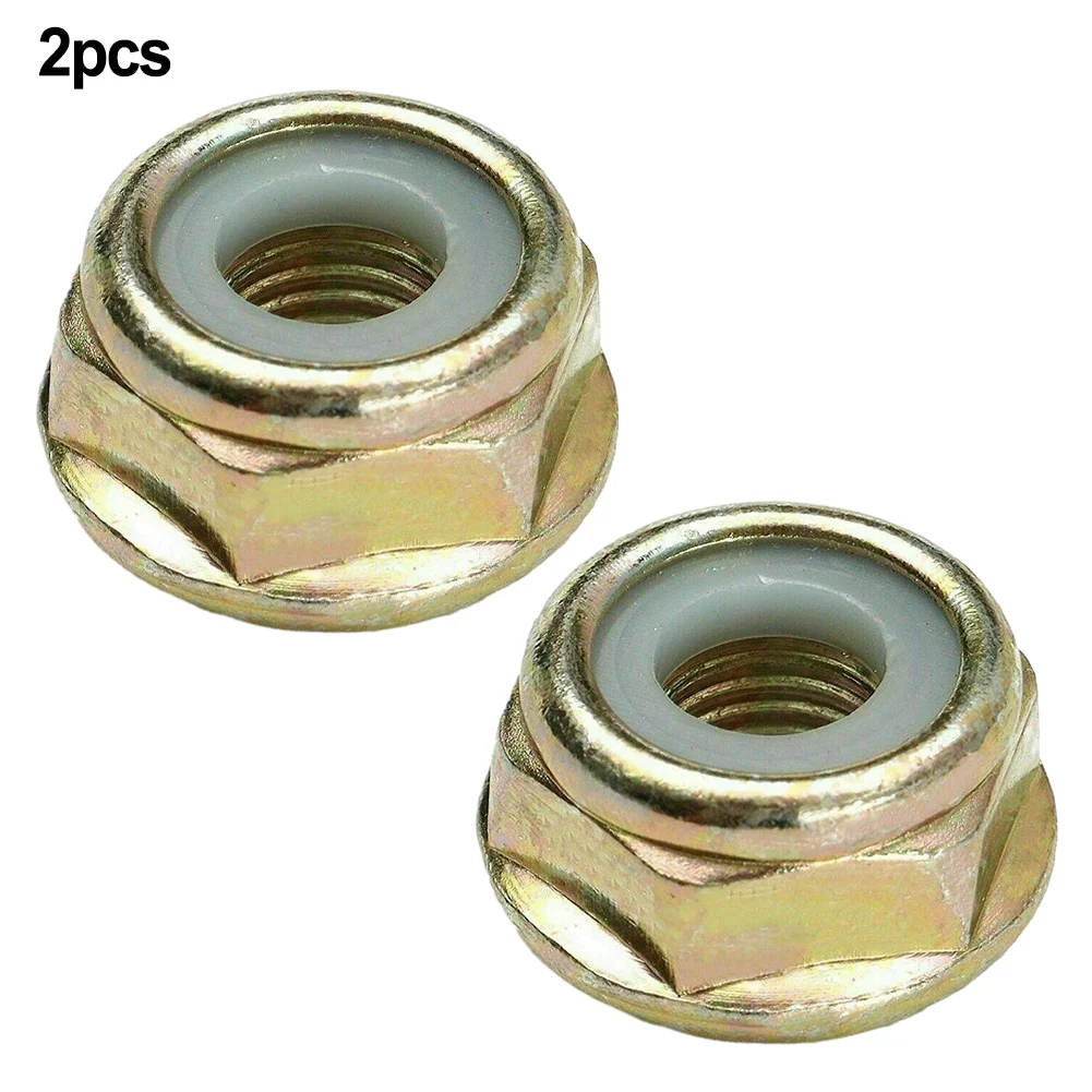 M10/ X 1.25 Left-Hand Thread Nuts For Brush Cutter Attachment Systems Compatible With Professional Grade Lawn -Trimmers