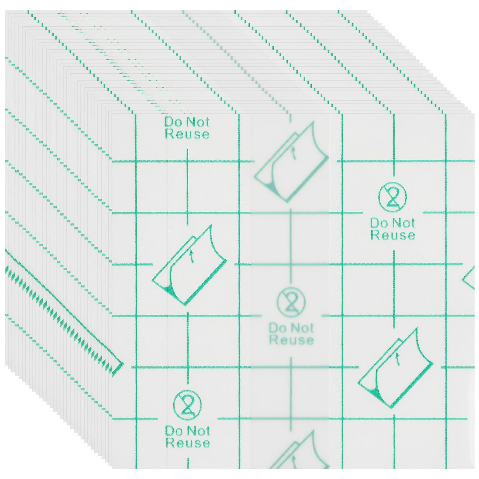 Palette autocollante de mélange de maquillage, 100 pièces, pour fond de teint, rouge à lèvres, outils de mélange de couleurs