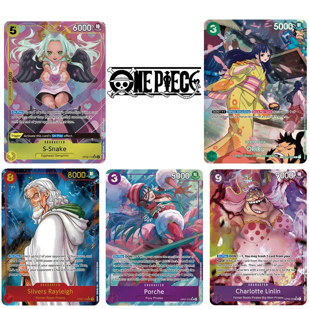 

One Piece Anime English Version OPCG Comics Replica HANCOCK BONNEY QUEEN SABO Teach Game Anime Collection Cards