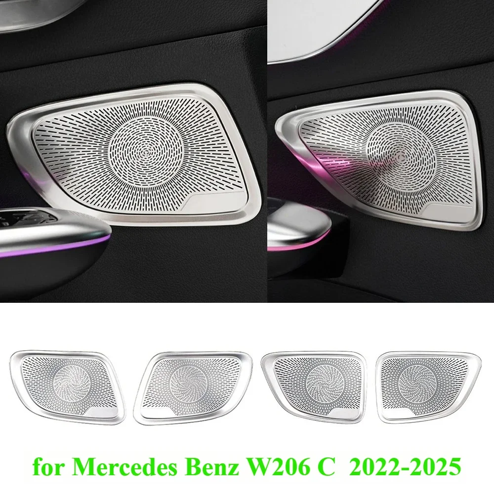 

For Mercedes-Benz W206 C-class interior modified door speaker cover strips