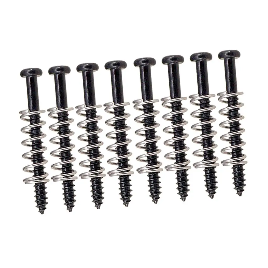 Guitar Pickup Frame Fixing Screws Springs Iron Pieces for Electric Guitar Bass Fastener Components