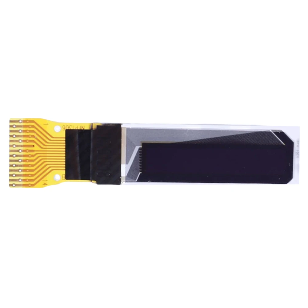 

4 шт. OLED-модули 0,69 дюйма, 14-контактные OLED-дисплеи, плата LCD-экрана 96*16, интерфейс I2C, белый свет, для DIY-наборов