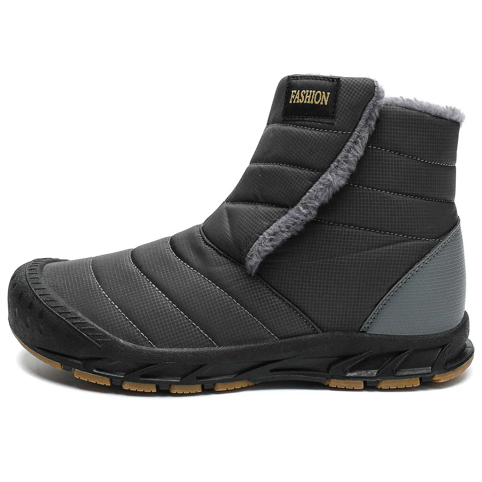 Marke Winter Männer wasserdichte Schneeschuhe warme Plüsch Stiefeletten Männer Outdoor-Turnschuhe Arbeits stiefel hochwertige Plus Size Herren stiefel