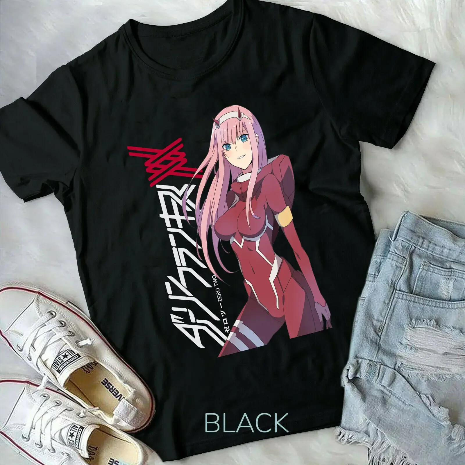 

ZeroTwo Anime Manga Darling in the Franxx,2022 New shirt