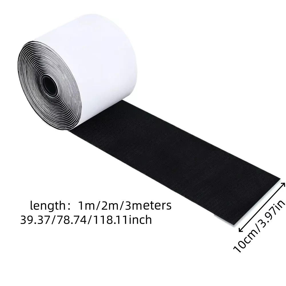 1set Hook and Loop Tape Couch Cushions Strip with Adhesive Nylon Heavy Duty Strips for Home Office School Car Crafting Organizat