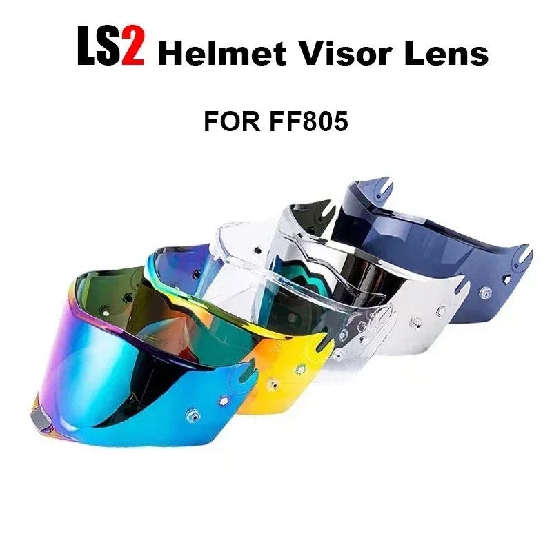 LS2 FF805 Motorcycle Helmet Visor Capacete De Moto LS2  FF805 Full Face Helmet Visor Casco Para Visera Accessories