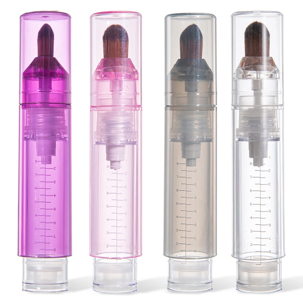 قضيب فروة الرأس مشط سائل ، مدلك توجيه سائل محمول ، فرشاة قضيب زجاجة لنمو الشعر ، تطبيق زيت المصل #4