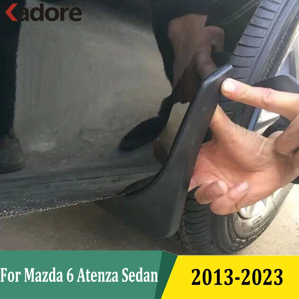 

For Mazda 6 M6 Atenza Sedan 2013-2023 Mudflaps Mud Flaps Mudguards Splash Guards Fender Car Exterior Accessories