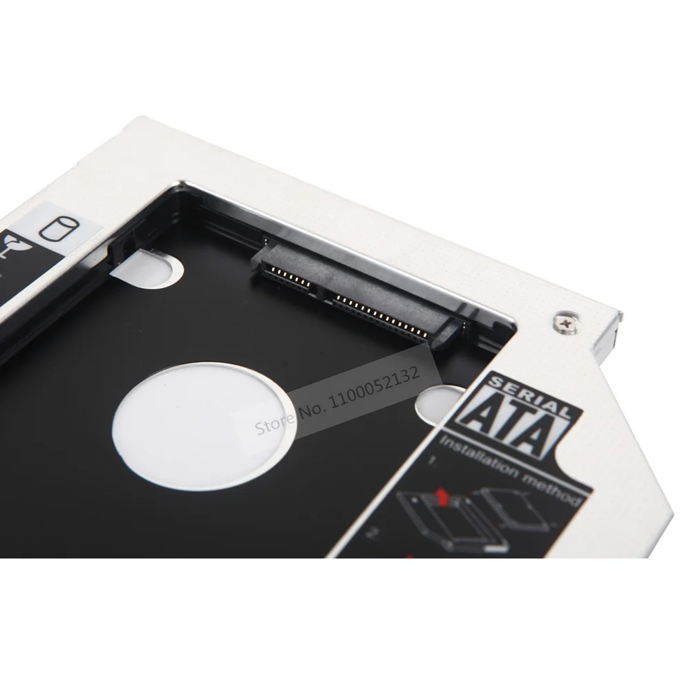 2nd Hard Drive HDD SSD Enclosure Optical แคดดี้ Bracket กรอบ SATA สำหรับ Lenovo IdeaPad Z70-80 Z51-70 G51-35 Z50-70 B50-30 E50-70