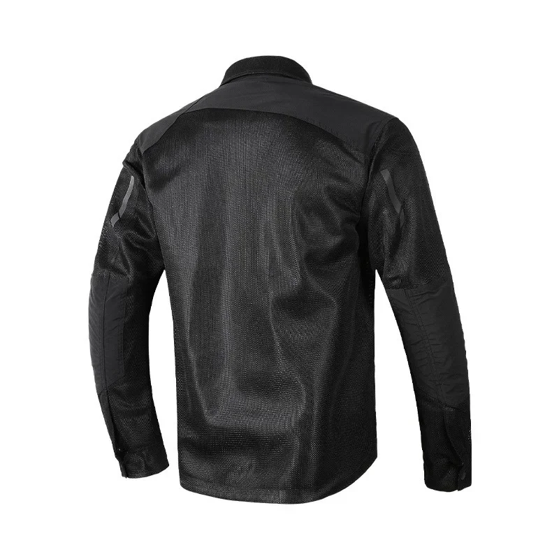 

Motorbike Jacket Men's Spring and Summer Mesh Breathable Anti-drop Breathable and Wear-resistant Large Size Commuter Moto