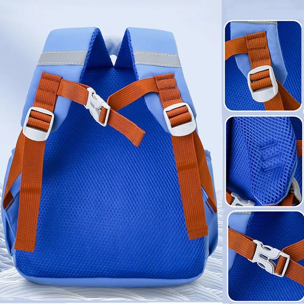 حقيبة مدرسية خفيفة الوزن لرياض الأطفال بأشرطة قابلة للتعديل ومقاومة للماء وحقائب ظهر لطيفة وسحاب للإغلاق مريح