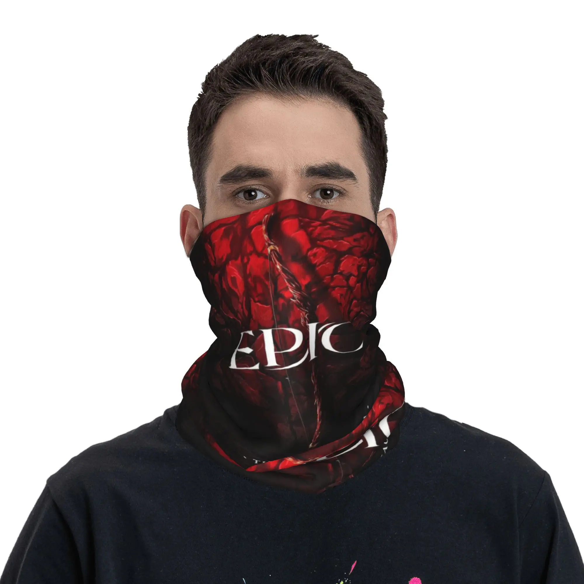 

Epic the Musical The Ithaca Saga Bandana Neck Cover Printed Mask Scarf Multi-use Headband Cycling For Men Women Adult Breathable