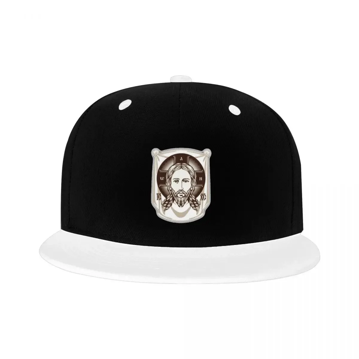 Christianity Face Of Orthodox Church Religion Snapback Hat Hip Hop Baseball Caps Outdoor Leisure Baseball Flat Hat